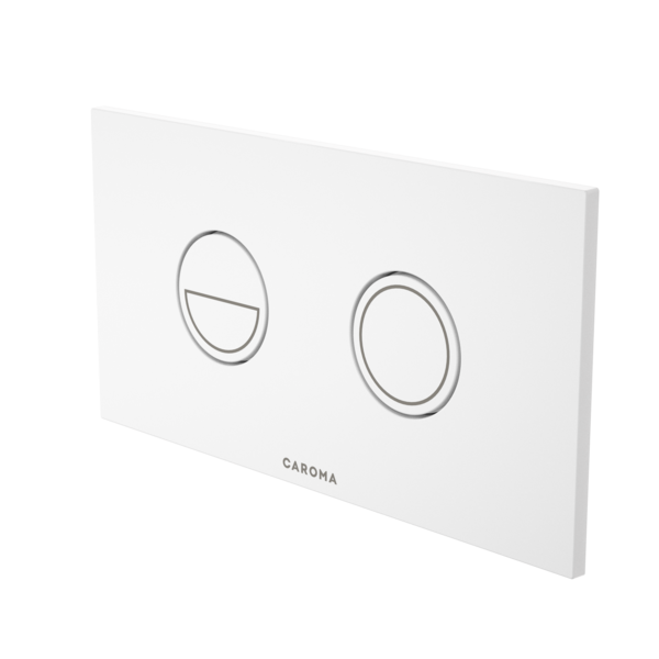 ◆ニチベイ◆調光ロールスクリーン◆W209×H100◆O-2607BL3◆ Invisi Series II® Round Dual Flush Plate & Buttons